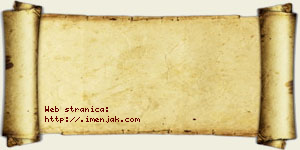 Jagoda Radivanović vizit kartica